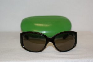 New Kate Spade Dark Tortoise Sunglasses Mod Heidi &Case