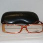 Brand New Vogue Orange Eyeglasses: Mod. 2537-B (1594) 50-15 & Case