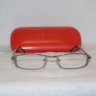 New Valentino Shiny Silver Eyeglasses: Mod. 5255 (007L) & Case