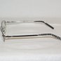 New Valentino Shiny Silver Eyeglasses: Mod. 5255 (007L) & Case