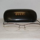 Brand New Gucci Shiny Brown Eyeglasses: Mod. 1655 (T6T) 52-19 & Case