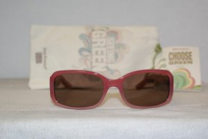 Brand New Juicy Couture Raspberry Pink Sunglasses: Mod. Fern (GA1P) 55-17 & Case