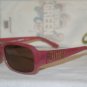 Brand New Juicy Couture Raspberry Pink Sunglasses: Mod. Fern (GA1P) 55-17 & Case