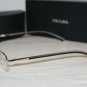 Brand New Prada Shiny Silver Eyeglasses: Mod. VPR 59M (6BA-1O1) 54-17 & Case