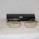 New Saks Fifth Avenue Silver Sunglasses: Mod. 16 & Case