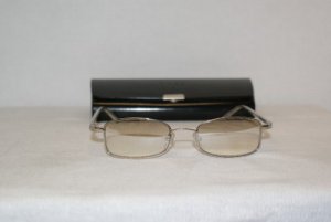 New Saks Fifth Avenue Silver Sunglasses: Mod. 16 & Case