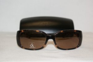 New Calvin Klein Tortoise Sunglasses: Mod. 3066 & Case
