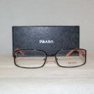 New Prada Black & Pink Eyeglasses: Mod. VPR 60L & Case