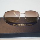 Brand New Ralph Lauren Gold Sunglasses: Mod. 892 & Case