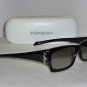 Brand New Yves Saint Laurent Black Sunglasses: Mod. 6058 & Case