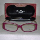 New Salvatore Ferragamo Mauve Eyeglasses: Mod. 2645-B