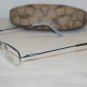 Brand New Coach Slate Eyeglasses: Mod. 120 Nadine 50-17 & Case