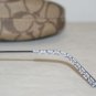 Brand New Coach Slate Eyeglasses: Mod. 120 Nadine 50-17 & Case