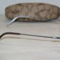 Brand New Coach Slate Eyeglasses: Mod. 120 Nadine 50-17 & Case