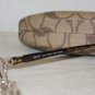 New Coach Light Brown Titanium Eyeglasses: Mod. Leslie (212AF) 53-16 & Case
