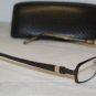 Brand New Cole Haan Brown Eyeglasses: Mod. 919 Anatares 61-18 & Case