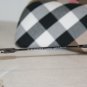 Brand New Burberry Shiny Black Eyeglasses: Mod. 8456 (RS7) 52-18 & Case