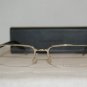 New Christian Dior Homme Shiny Gold Eyeglasses: Mod. 0066 (86Q) 53-18 & Case