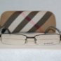 Brand New Burberry Black Eyeglasses: Mod. 9461 & Case