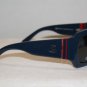 Brand New Gucci Blue Red Sunglasses: Mod. 2593 Case