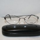Brand New Fendi Gunmetal Eyeglasses: Mod. 592 & Case