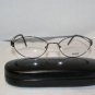 Brand New Fendi Gunmetal Eyeglasses: Mod. 592 & Case