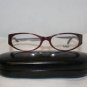 Brand New Fendi Plum Eyeglasses: Mod. 593 & Case
