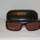 Brand New Gucci Dark Red Sunglasses: Mod. 1486 & Case