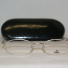Brand New Fendi Palladium Eyeglasses: Mod. 552 & Authentic Case 49-18-135