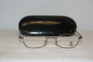 Brand New Fendi Brown Sugar Eyeglasses: Mod. 532 & Authentic Case 49-19-135