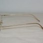Brand New Calvin Klein Gold Eyeglasses: Mod. 343 (525) 47-20 & Case