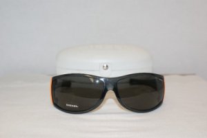 B. New Diesel Shiny Grey Sunglasses: Mod. 0024 & Case