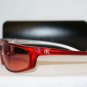 Brand New Calvin Klein Red Sunglasses: Mod. 3026 & Case
