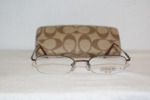 Brand New Coach Tan Eyeglasses: Mod. Greenwich & Case