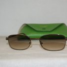Brand New Kate Spade Shiny Brown Sunglasses: Mod. Madera (0W00) 52-19 & Case