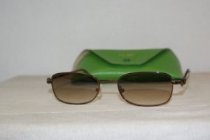 Brand New Kate Spade Shiny Brown Sunglasses: Mod. Madera (0W00) 52-19 & Case