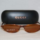 Brand New Gucci Brown Sunglasses: Mod. 1415 & Case