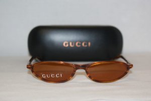 Brand New Gucci Brown Sunglasses: Mod. 1415 & Case