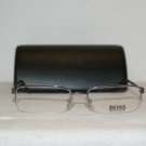 Brand New Hugo Boss Dark Ruthenium Eyeglasses: Mod. 0074 (0KJ1) & Case
