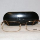 Brand New Fendi Gold Eyeglasses: Mod. 577 & Case