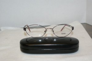 Brand New Fendi Lavender Eyeglasses: Mod. 592 & Case