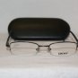 Brand New DKNY Dark Blue Eyeglasses: Mod. 6228 & Case
