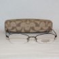Brand New Coach Burgundy Eyeglasses: Mod. Juliet & Case