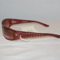 B. New Emporio Armani Red Sunglasses: Mod. 9066 & Case