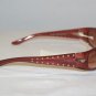 B. New Emporio Armani Red Sunglasses: Mod. 9066 & Case