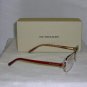 Brand New Burberry Gold Eyeglasses: Mod. 1014 & Case