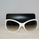 B. New Calvin Klein White Sunglasses: Mod. 831S & Case