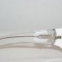 B. New Calvin Klein White Sunglasses: Mod. 831S & Case