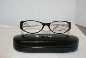 Brand New Fendi Black Eyeglasses: Mod. 593 & Case
