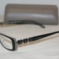 Brand New BCBG Maxazria Black Eyeglasses: Mod. Sasha 54-17 & Case